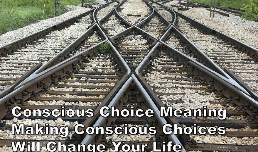 Conscious Choice Meaning – Making Conscious Choices Will Change Your Life