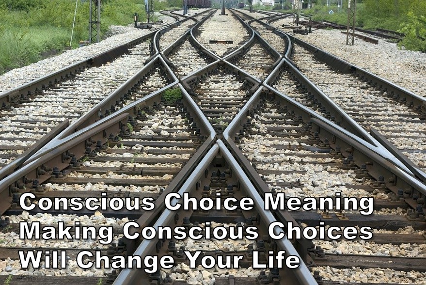 Conscious Choice Meaning - Making Conscious Choices Will Change Your Life