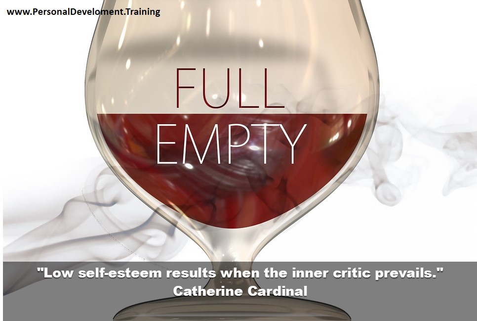 +negative+positive+thoughts-Low self-esteem results when the inner critic prevails. - Catherine Cardinal - 