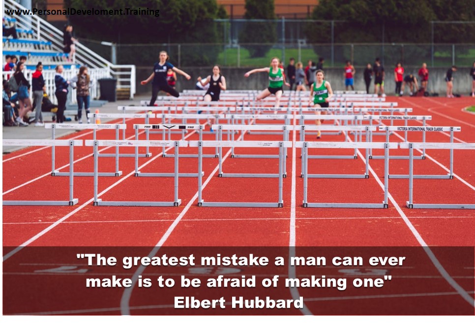 +decision+decision+risk+time-The greatest mistake a man can ever make is to be afraid of making one - Elbert Hubbard - 