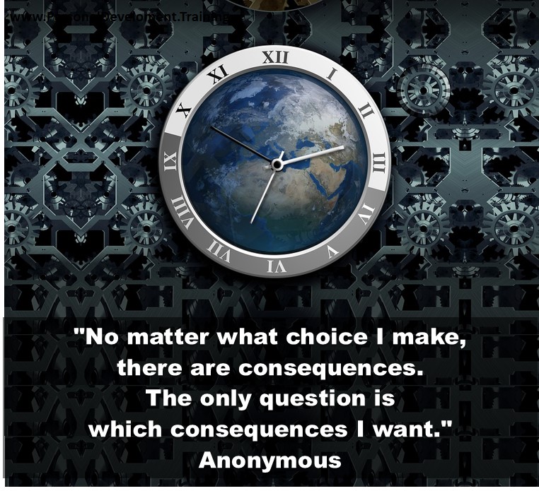 +bad+decision+decision+good+kindness+negative+time-No matter what choice I make, there are consequences. The only question is which consequences I want. - Anonymous - 
